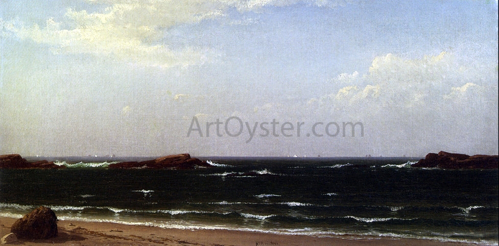 Alfred Thompson Bricher White Caps - Hand Painted Oil Painting
