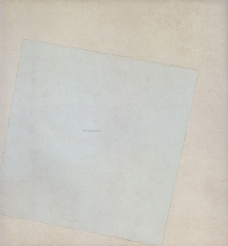 Kazimir Malevich White Square - Hand Painted Oil Painting
