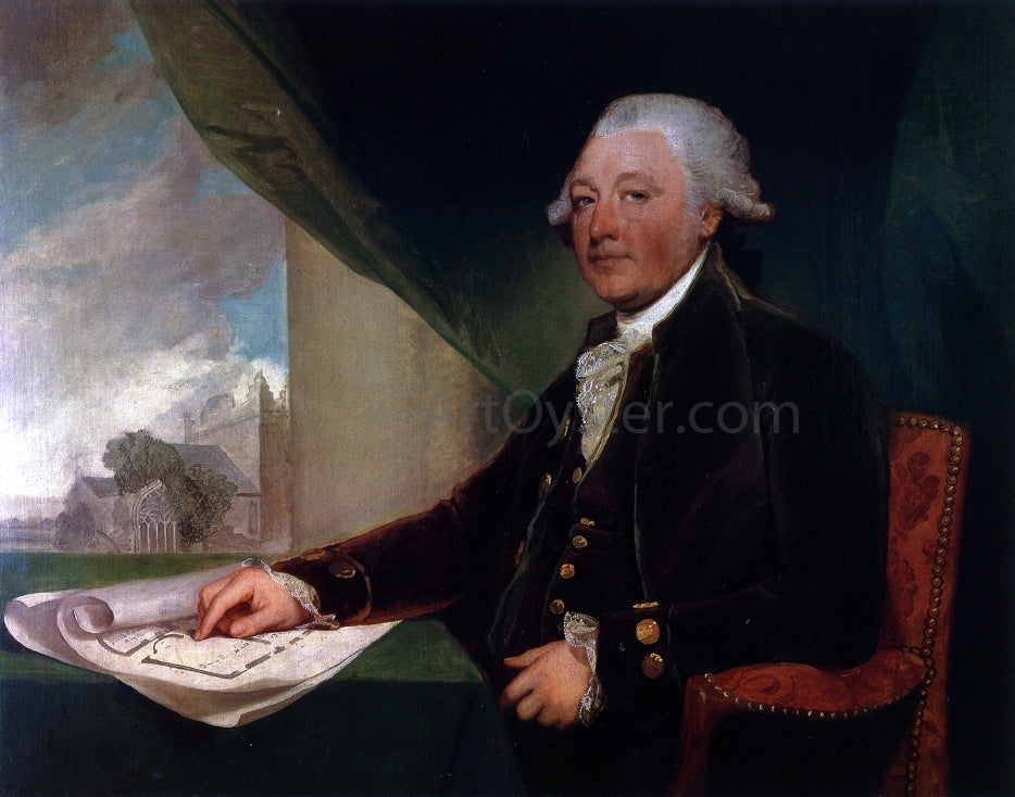 Gilbert Stuart William Barker - Hand Painted Oil Painting