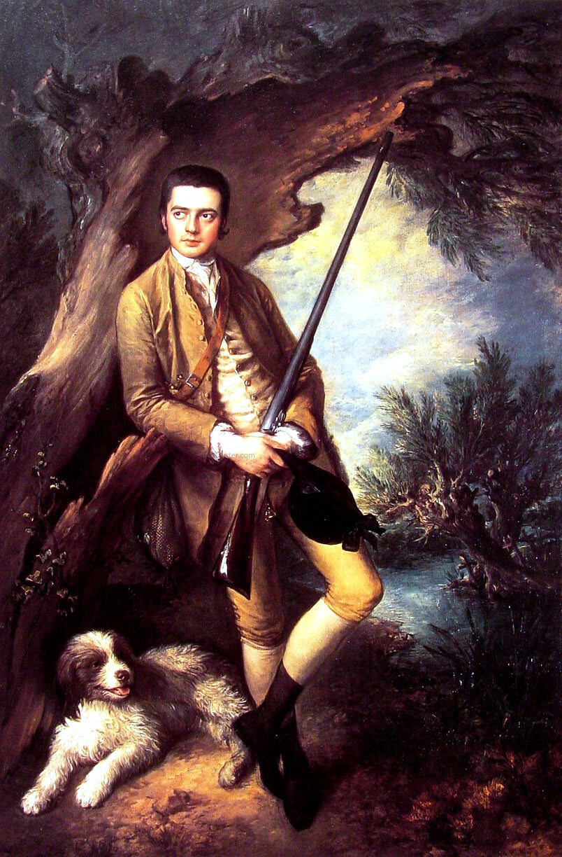 Thomas Gainsborough William Poyntz - Hand Painted Oil Painting
