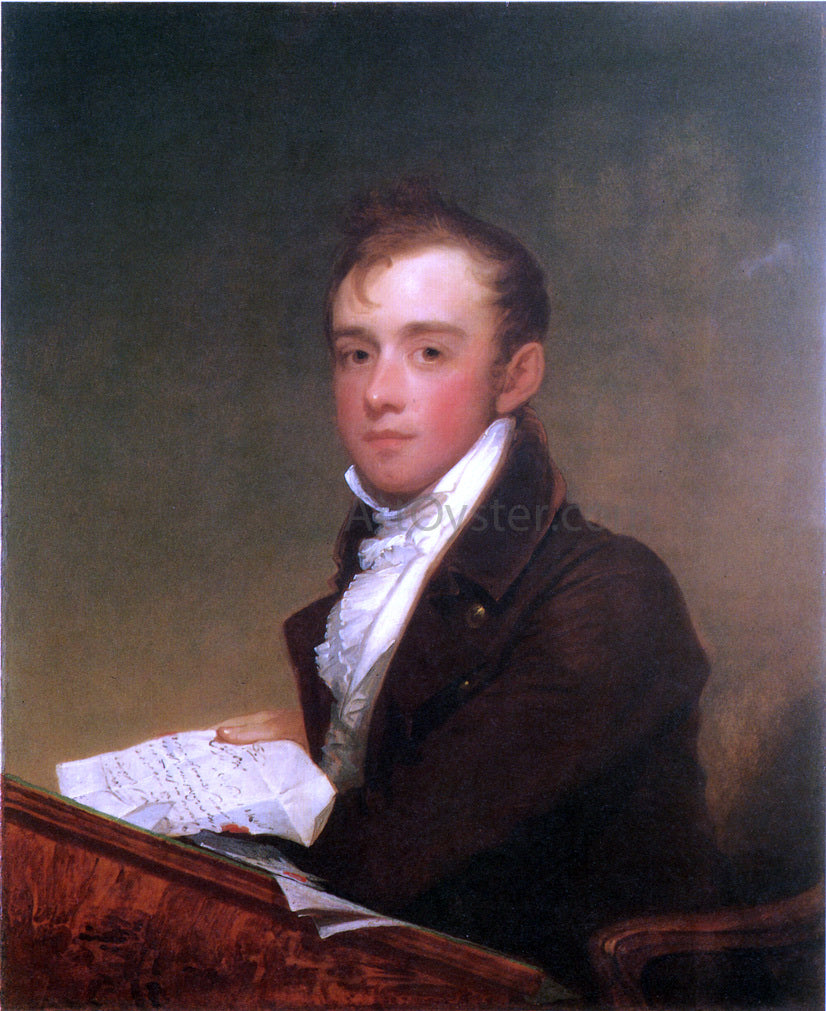 Gilbert Stuart William Rufus Gray - Hand Painted Oil Painting