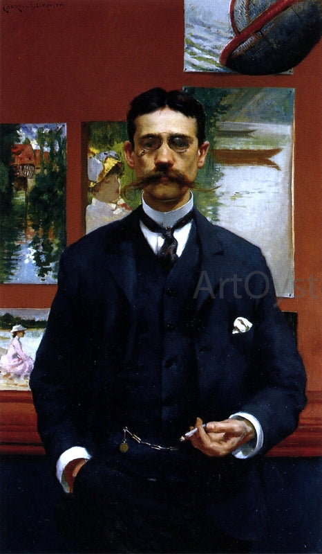 James Carroll Beckwith William Walton - Hand Painted Oil Painting