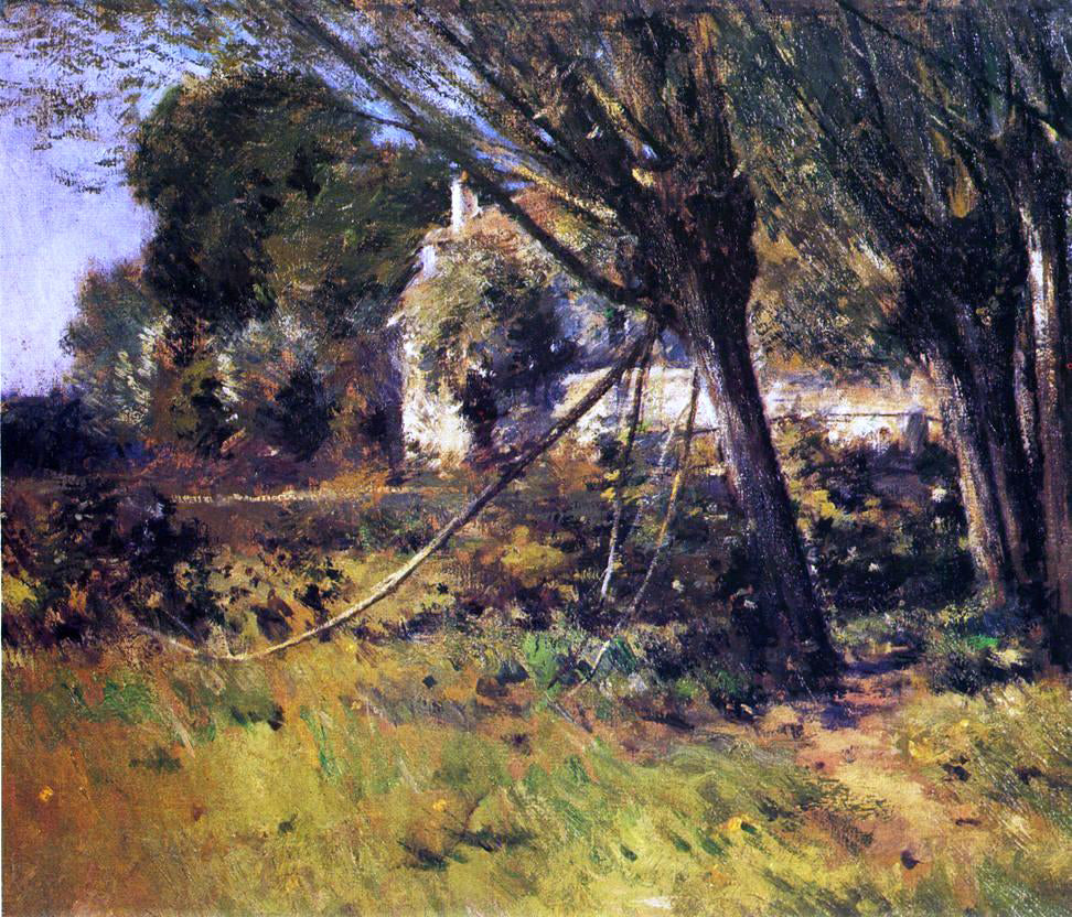 Theodore Robinson Willows (also known as Enn Picardie) - Hand Painted Oil Painting