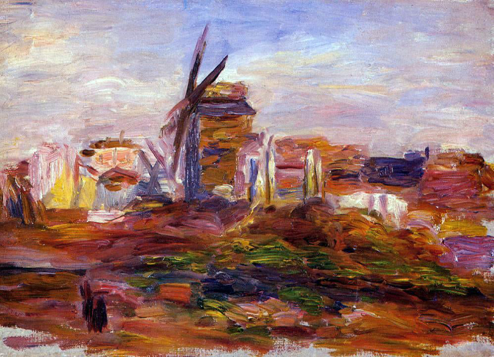 Pierre Auguste Renoir Windmill - Hand Painted Oil Painting