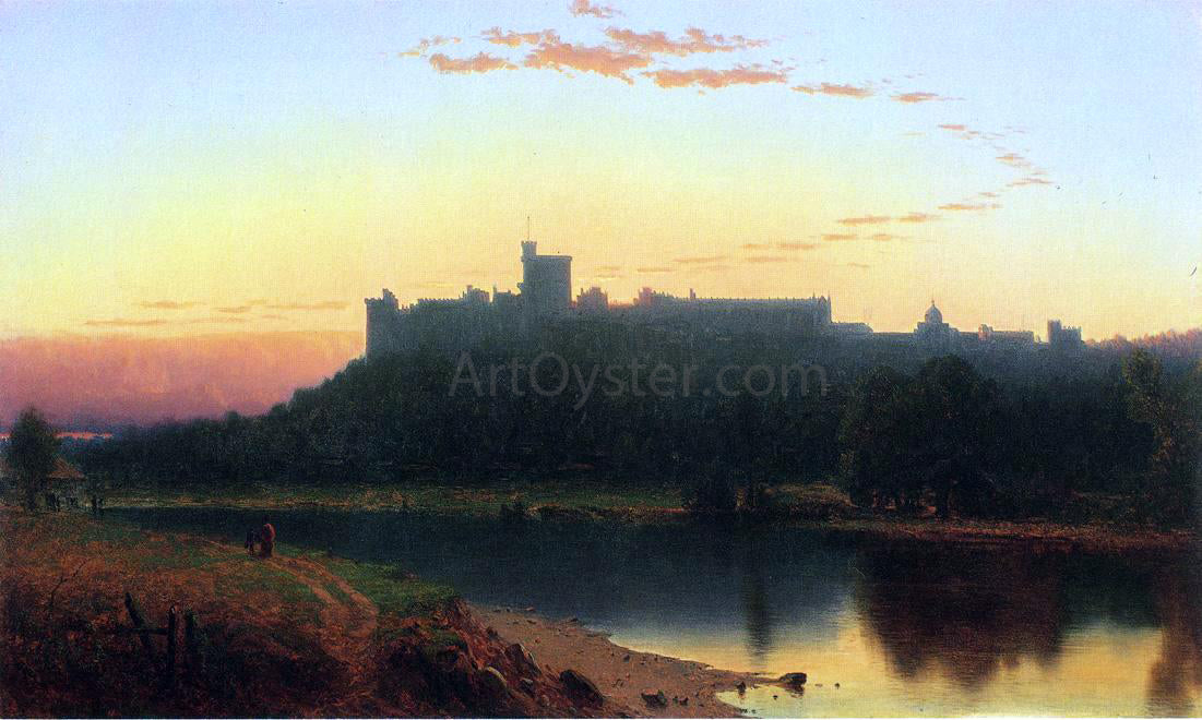 Sanford Robinson Gifford Windsor Castle - Hand Painted Oil Painting