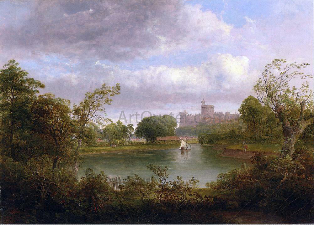 Thomas Doughty Windsor Castle - Hand Painted Oil Painting