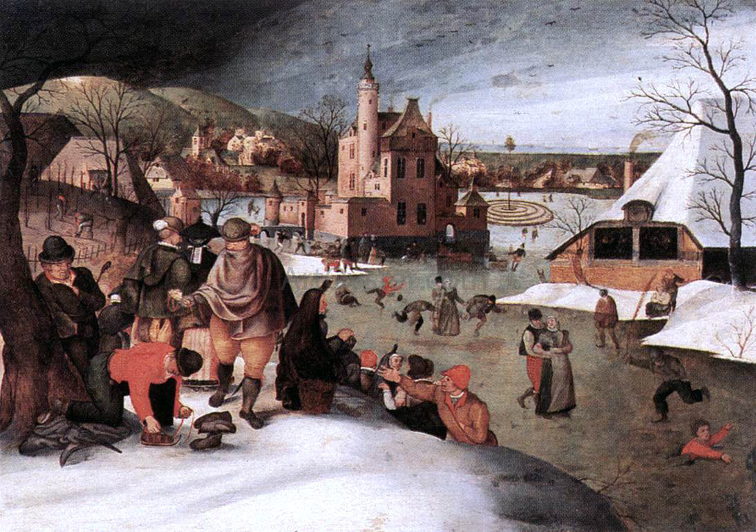 Abel Grimmer Winter - Hand Painted Oil Painting