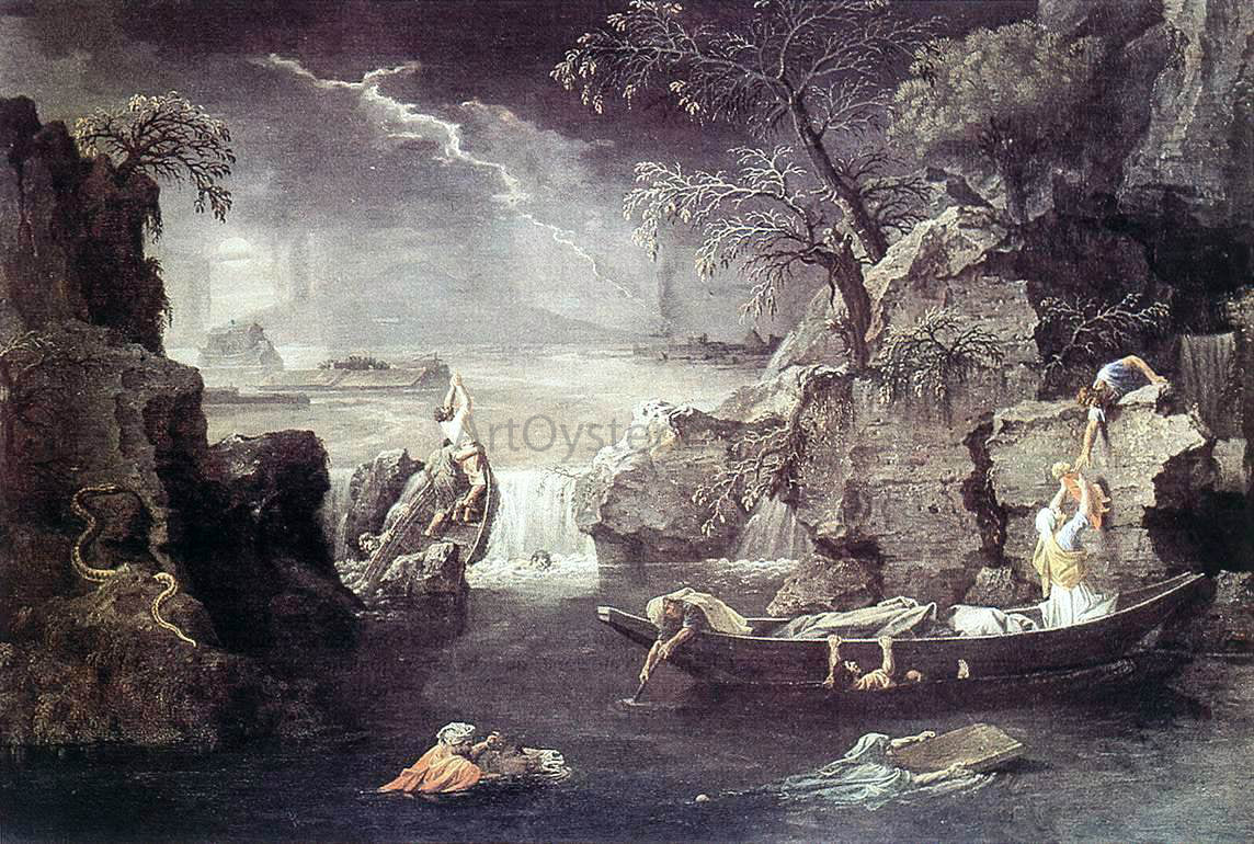 Nicolas Poussin Winter - Hand Painted Oil Painting