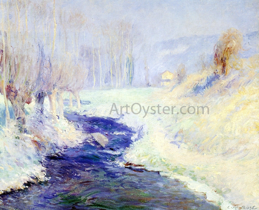  Guy Orlando Rose Winter - Hand Painted Oil Painting