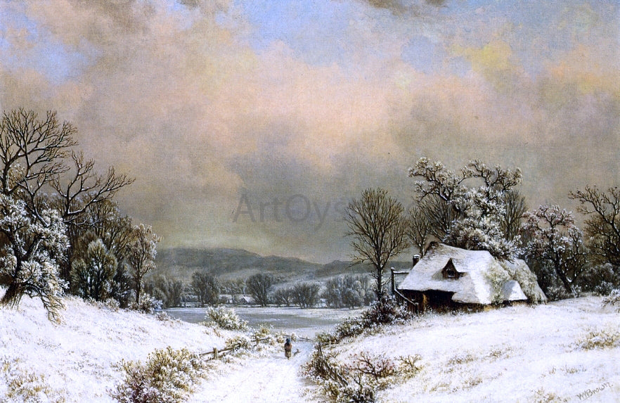 William Mason Brown Winter in the Country - Hand Painted Oil Painting