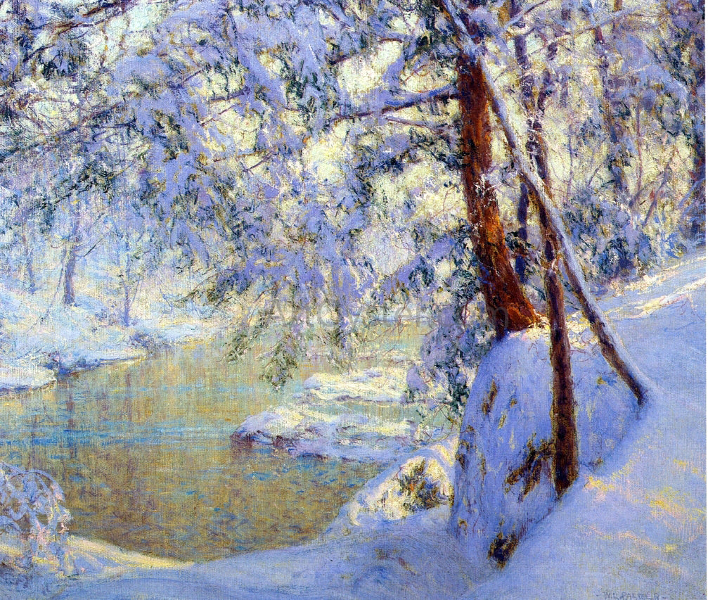 Walter Launt Palmer Winter Light and Shadows - Hand Painted Oil Painting