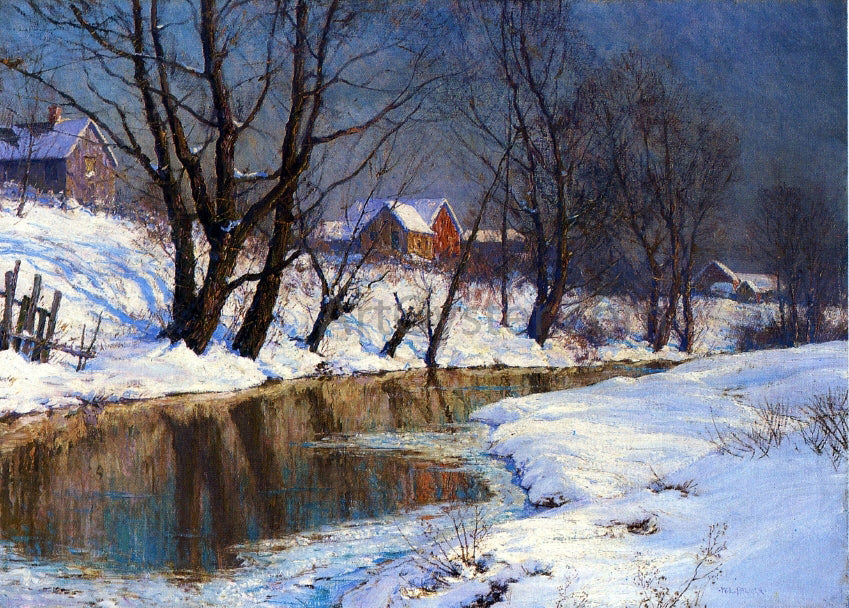 Walter Launt Palmer Winter Morning - Hand Painted Oil Painting