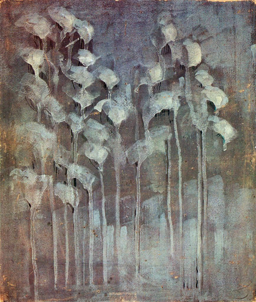 Mikalojus Ciurlionis Winter VI - Hand Painted Oil Painting