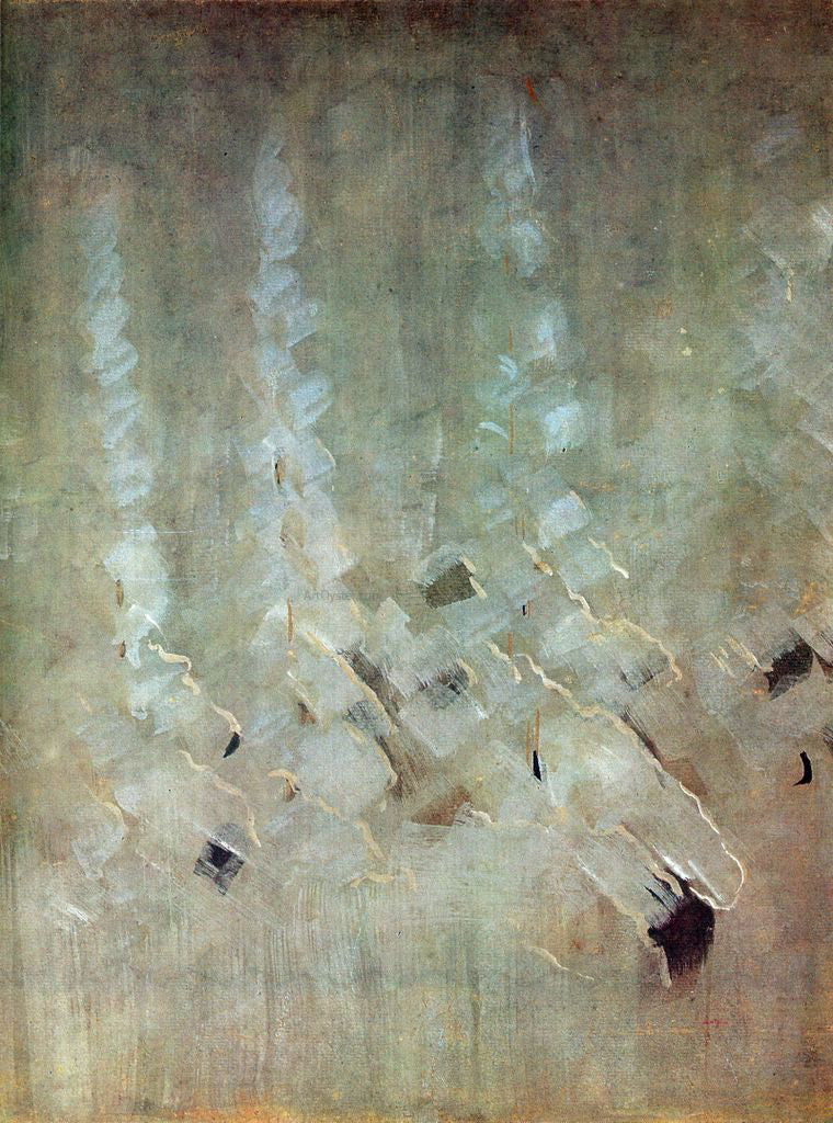 Mikalojus Ciurlionis Winter VII - Hand Painted Oil Painting