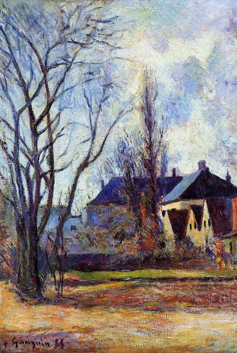  Paul Gauguin Winter's End - Hand Painted Oil Painting