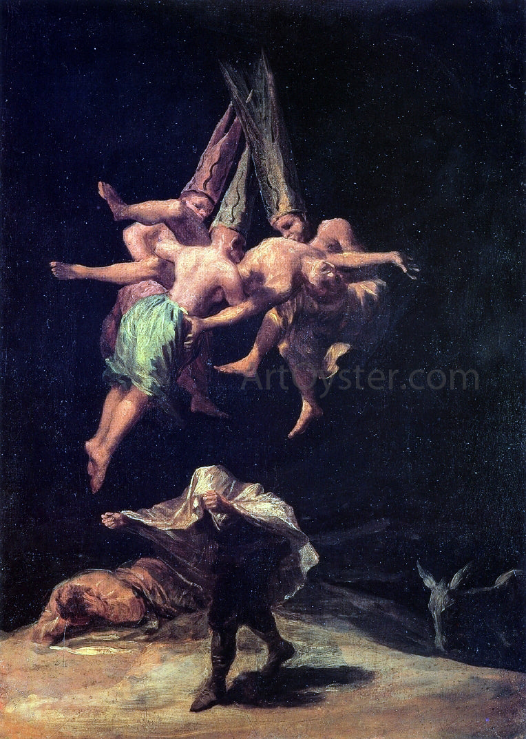 Francisco Jose de Goya Y Lucientes Witches in the Air - Hand Painted Oil Painting