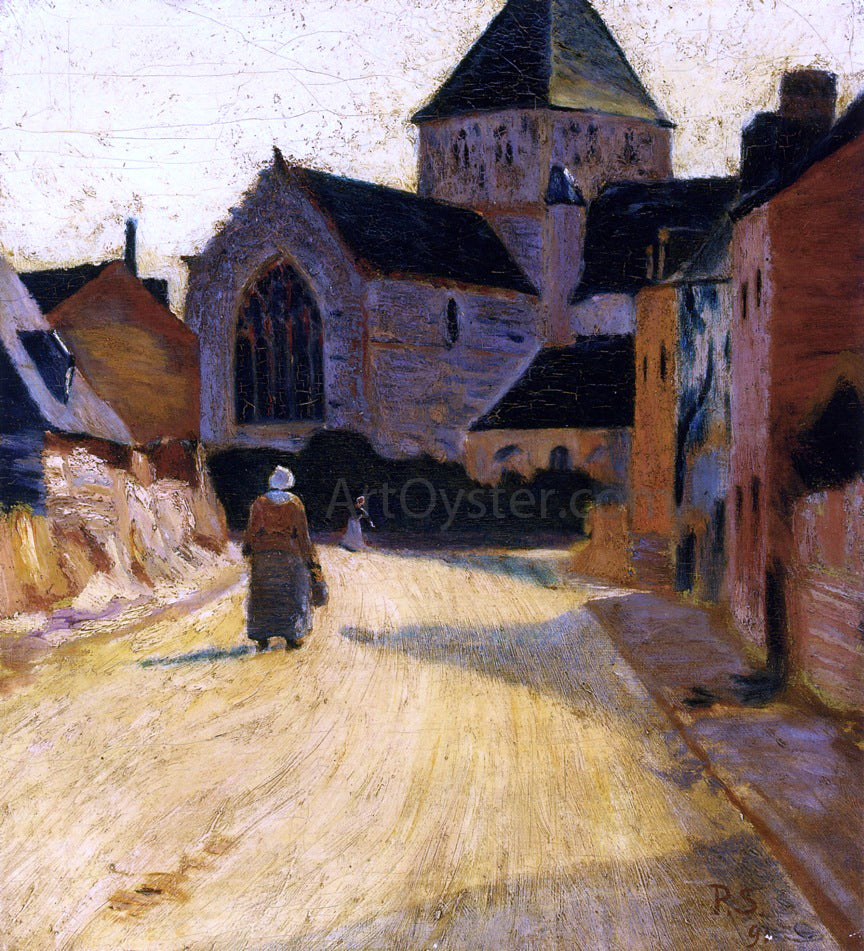 Paul Serusier Woman in a Street - Hand Painted Oil Painting