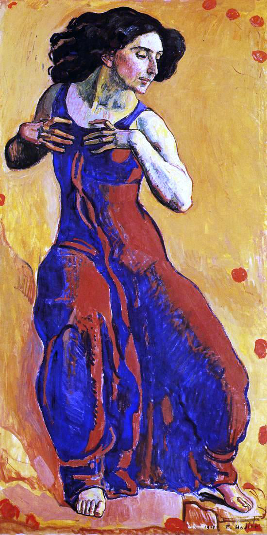  Ferdinand Hodler Woman in Ecstasy - Hand Painted Oil Painting