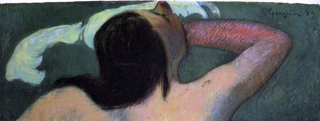 Paul Gauguin Woman in the Waves (also known as Ondine II) - Hand Painted Oil Painting
