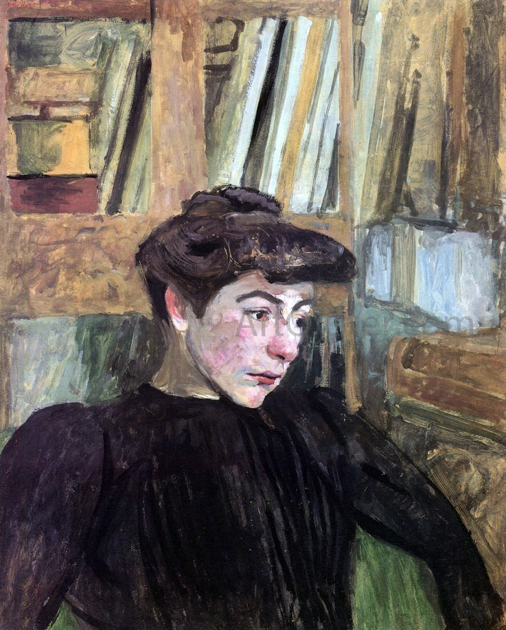Edouard Vuillard Woman with Black Eyebrows - Hand Painted Oil Painting