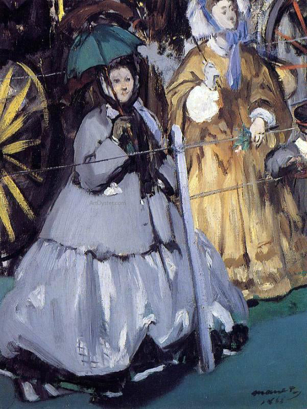 Edouard Manet Women at the Races - Hand Painted Oil Painting