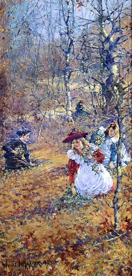 William John Harper Wood Pinks - Hand Painted Oil Painting
