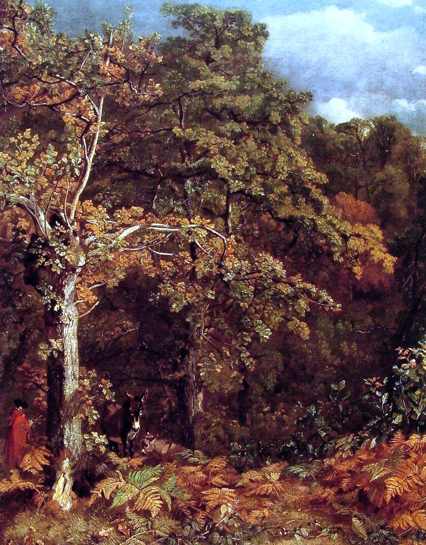John Constable Wooded Landscape - Hand Painted Oil Painting