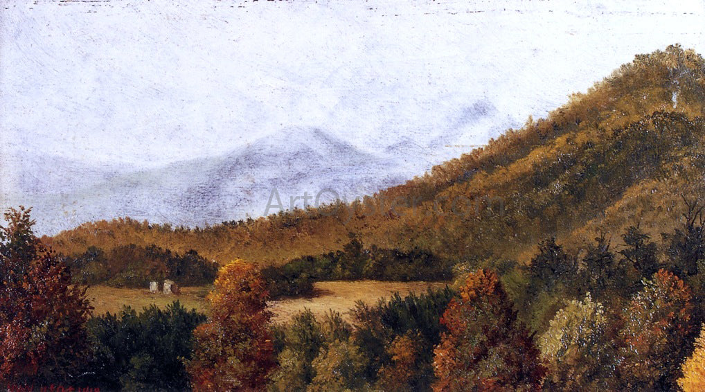 William Aiken Walker Wooded Mountain Scene in North Carolina - Hand Painted Oil Painting