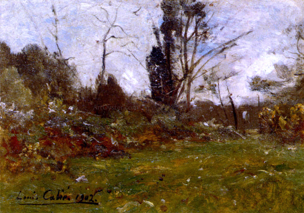  Louis Alexandre Cabie Woodland landscape - Hand Painted Oil Painting