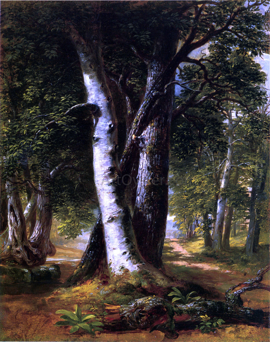 Richard Lorenz Woodland Path - Hand Painted Oil Painting