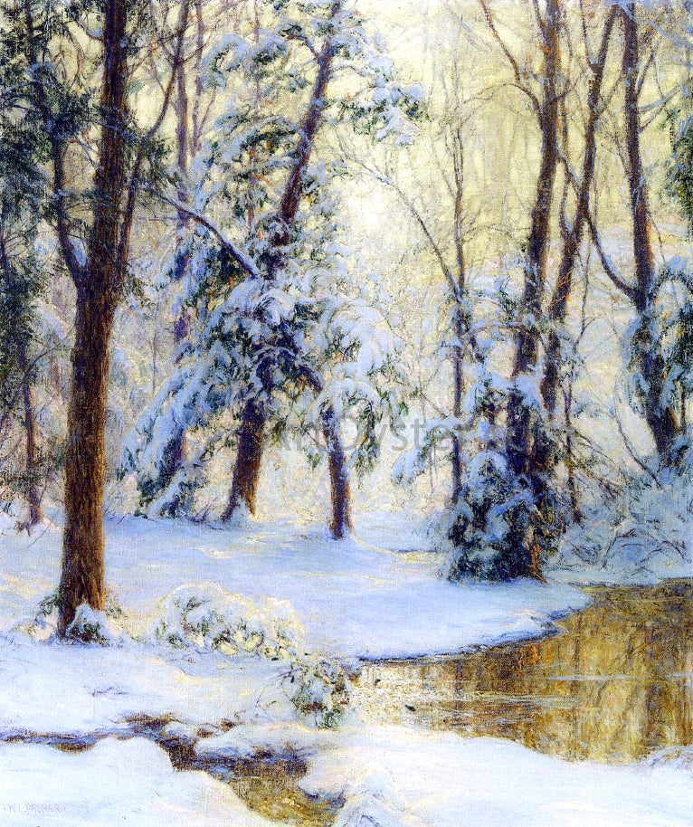Walter Launt Palmer Woodland Pool - Hand Painted Oil Painting