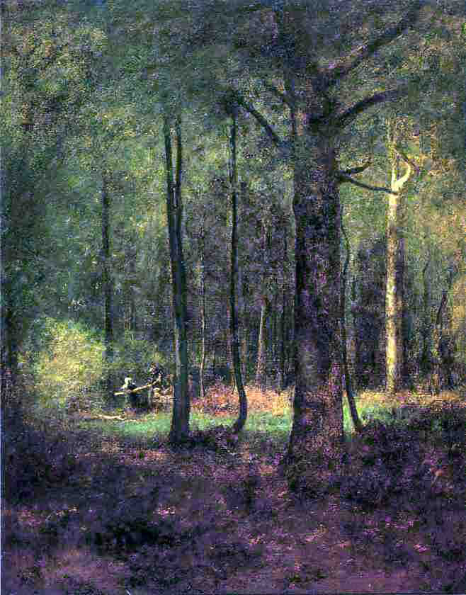  George Inness Woods at Montclair - Hand Painted Oil Painting