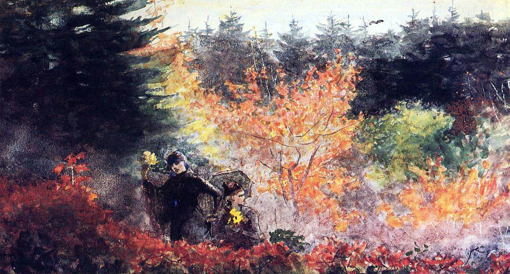 Winslow Homer Woods at Prout's Neck - Hand Painted Oil Painting