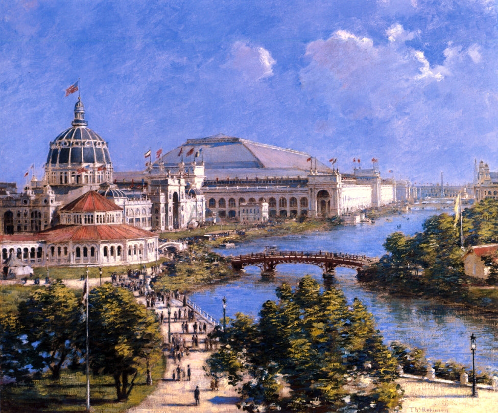 Theodore Robinson World's Columbian Exposition - Hand Painted Oil Painting