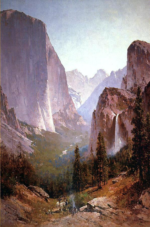 Thomas Hill Yosemite - Hand Painted Oil Painting