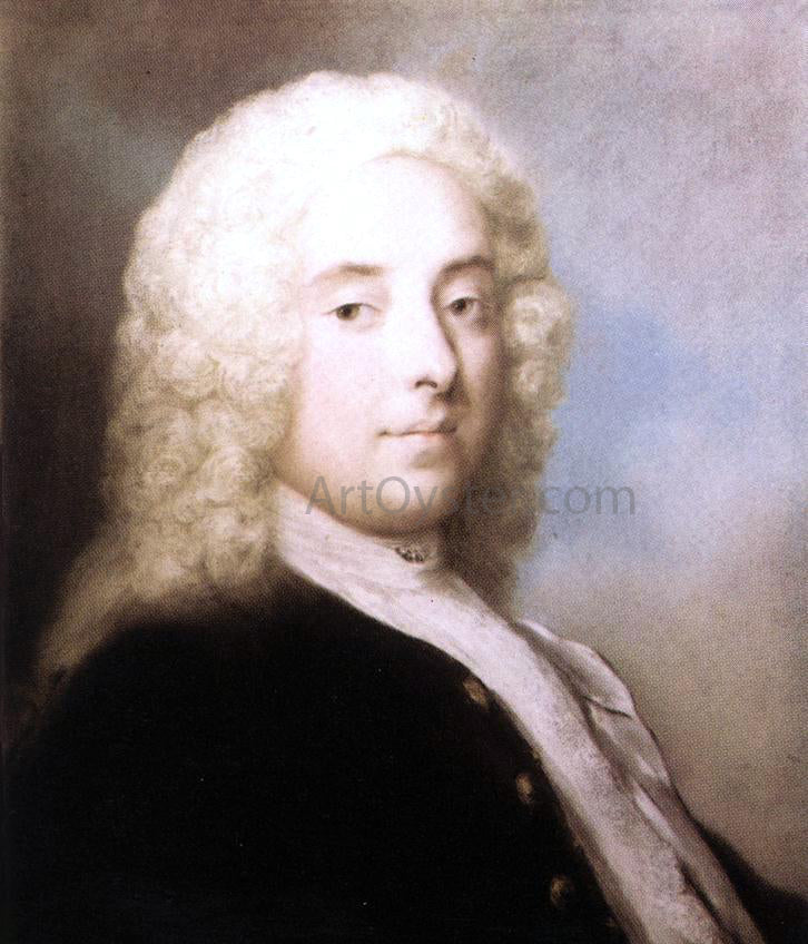 Rosalba Carriera Young Cavalier - Hand Painted Oil Painting