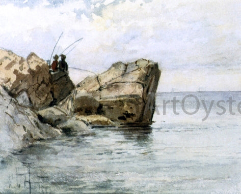 Frederick Childe Hassam Young Fishermen - Hand Painted Oil Painting