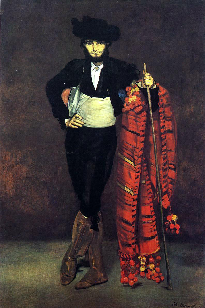 Edouard Manet Young Man in the Costume of a Majo - Hand Painted Oil Painting