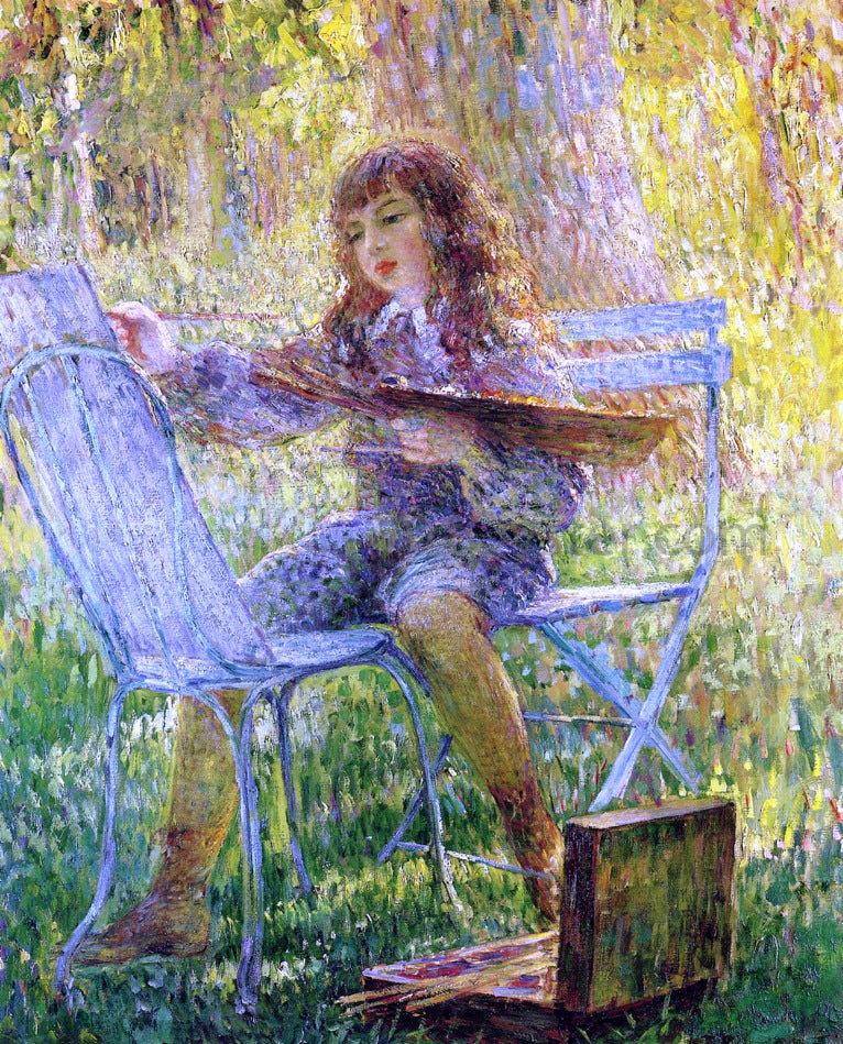 Henri Lebasque A Young Painter - Hand Painted Oil Painting