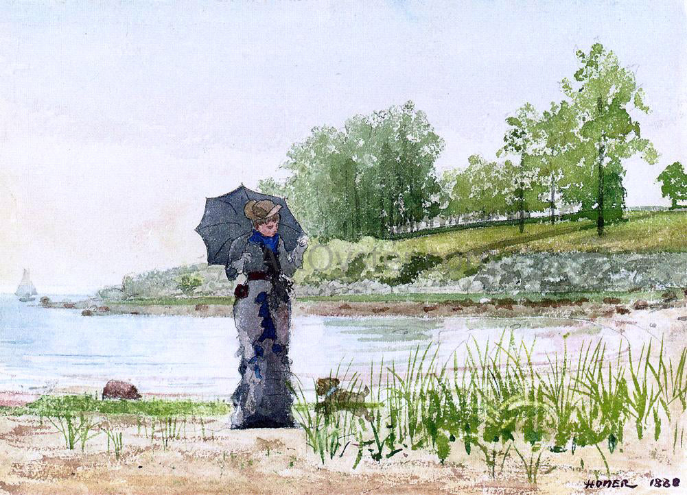 Winslow Homer Young Woman - Hand Painted Oil Painting