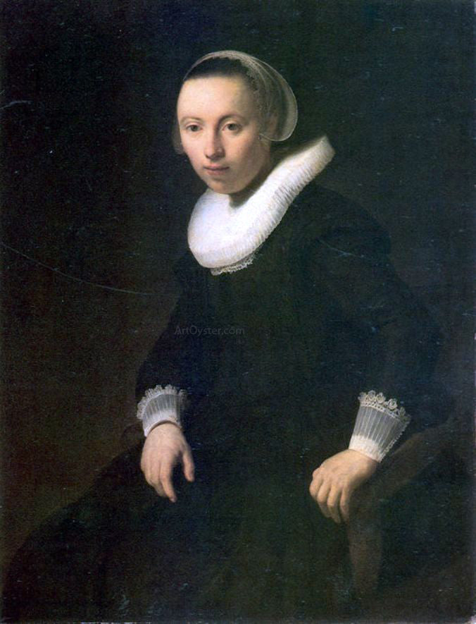 Rembrandt Van Rijn Young Woman in a Chair - Hand Painted Oil Painting
