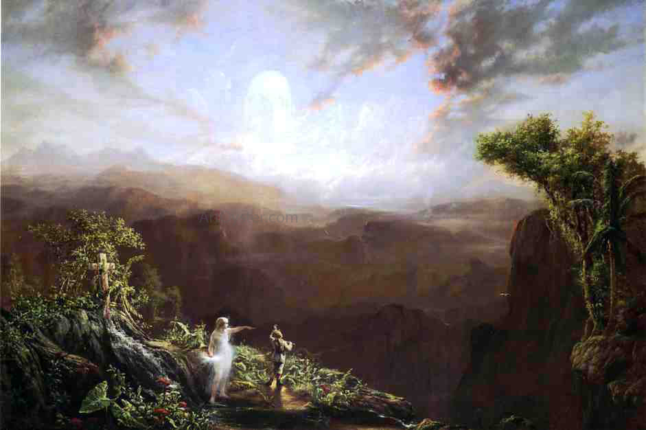 Jerome B. Thompson Youth - Hand Painted Oil Painting