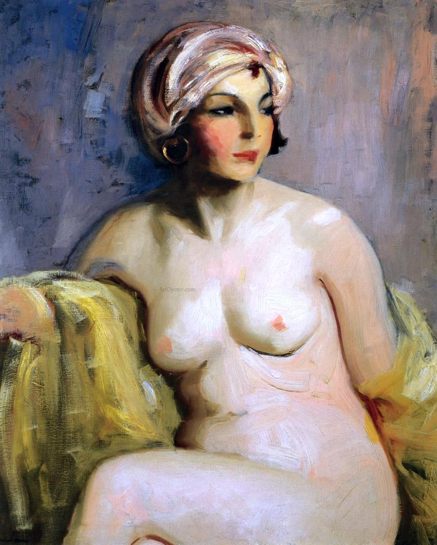 Robert Henri Zara Levy, Nude - Hand Painted Oil Painting
