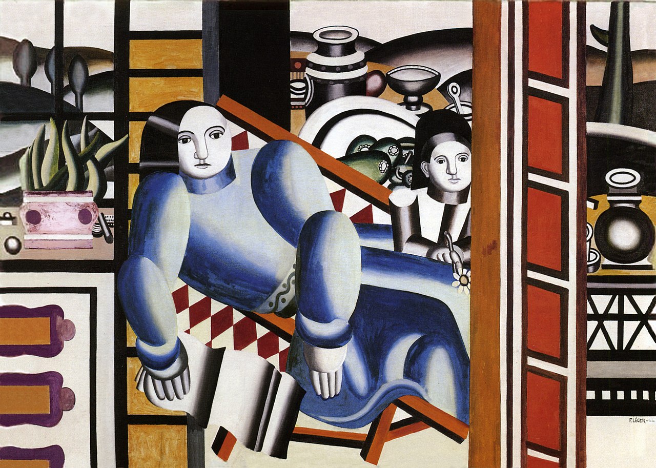 Fernand Leger Mother and Child - Hand Painted Oil Painting