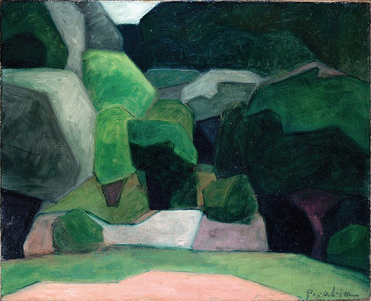 Francis Picabia Landscape at Cassis - Hand Painted Oil Painting
