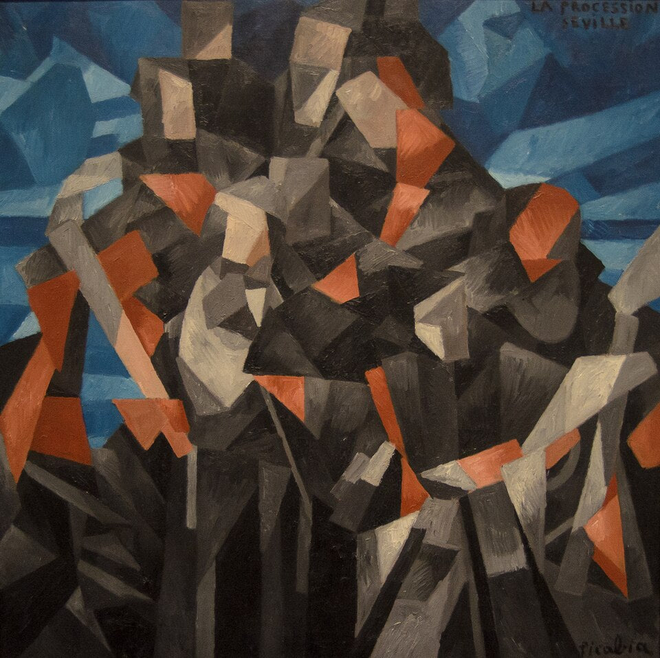 Francis Picabia The Procession, Seville - Hand Painted Oil Painting