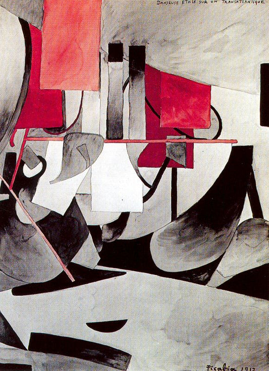 Francis Picabia Star Dancer on a Transatlantic Steamer - Hand Painted Oil Painting