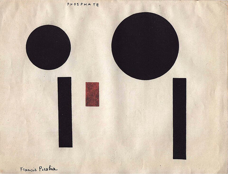 Francis Picabia Phosphate - Hand Painted Oil Painting