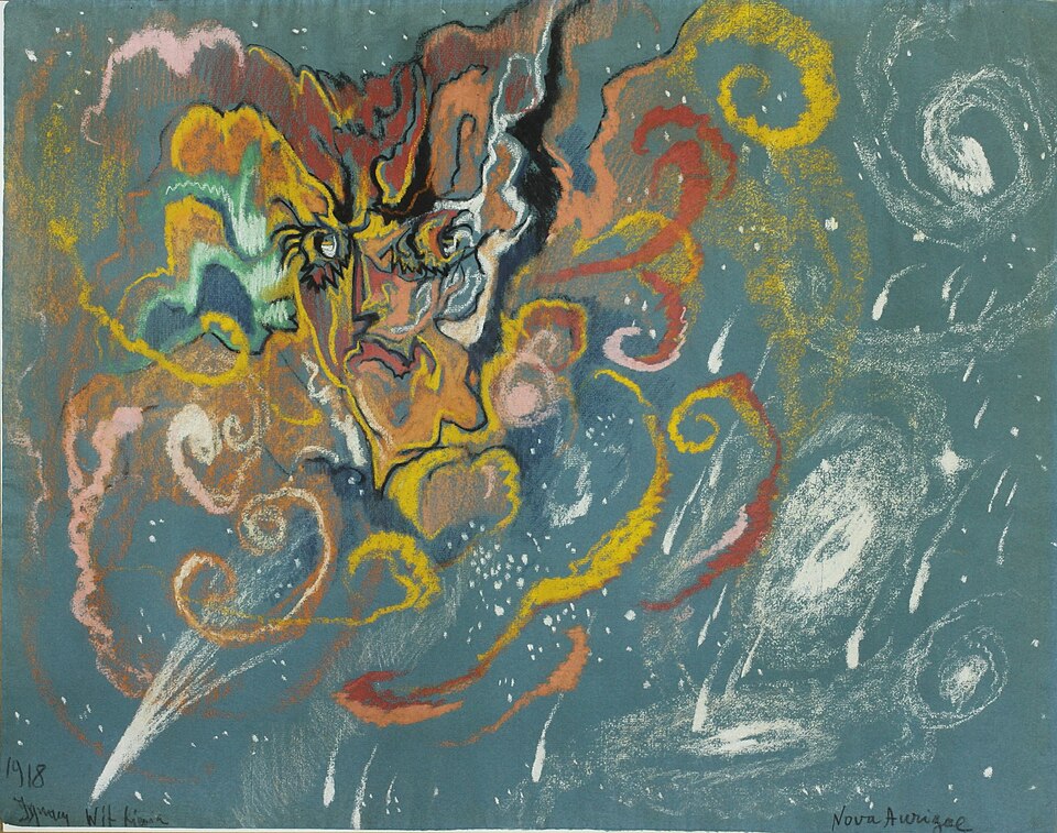 Stanislaw Ignacy Witkiewicz Nova Aurigae - Hand Painted Oil Painting