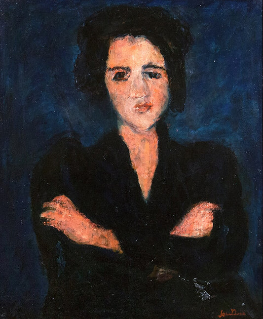 Chaim Soutine Eva - Hand Painted Oil Painting